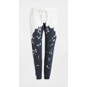 La Detresse 'Acid' White Wash Sweatpants Size S